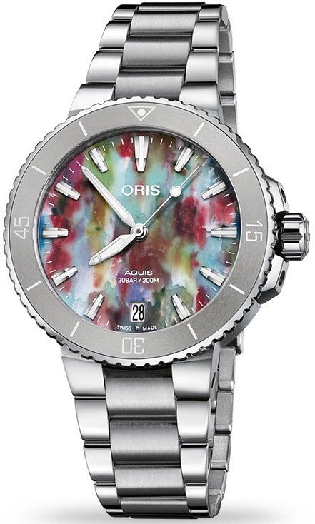 Oris Aquis 36.5mm 01 733 7770 4150 - Set - Starbuy Australia