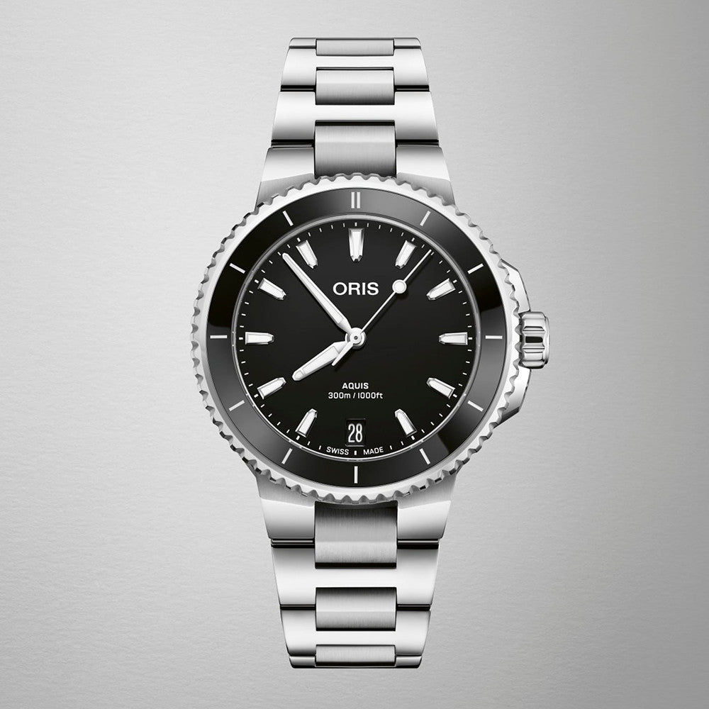 Oris Aquis 36.5mm 01 733 7792 4154 - 07 8 19 05P - Starbuy Australia