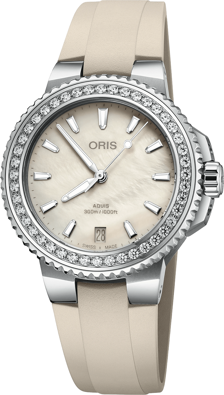 Oris Aquis 36.5mm 01 733 7792 4956 - 07 4 19 61FC - Starbuy Australia
