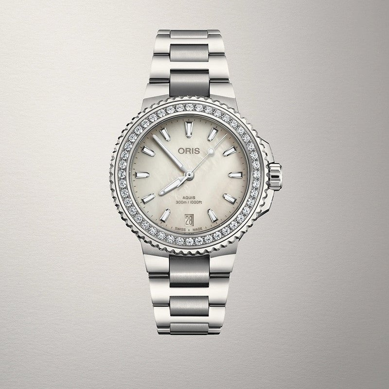 Oris Aquis 36.5mm 01 733 7792 4956 - 07 8 19 05P - Starbuy Australia