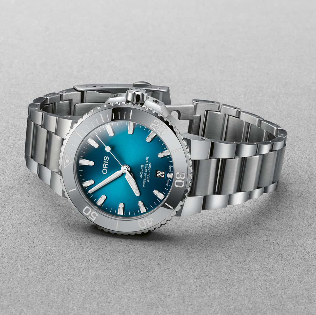 Oris Aquis 39.5mm 01 733 7732 4155 - 07 8 21 05PEB - Starbuy Australia