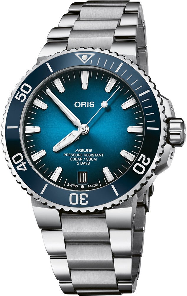 Oris Aquis 400 43.5mm 01 400 7763 4135 - 07 8 24 09PEB - Starbuy Australia