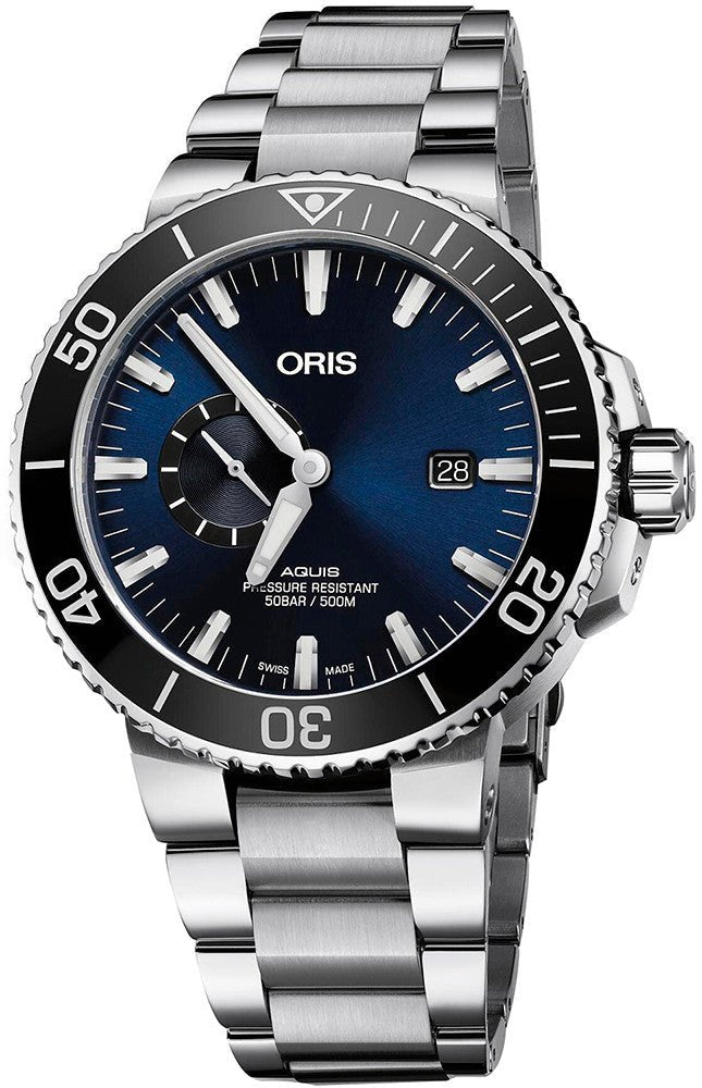 Oris Aquis Mens Swiss Watch 01 743 7733 4135-07 24 05PEB