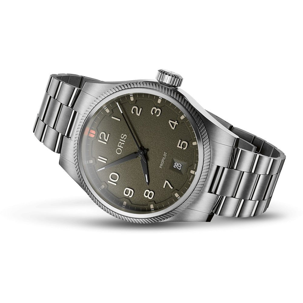 Oris Propilot 41mm 01 733 7805 4167 - 07 8 20 04LC - Starbuy Australia