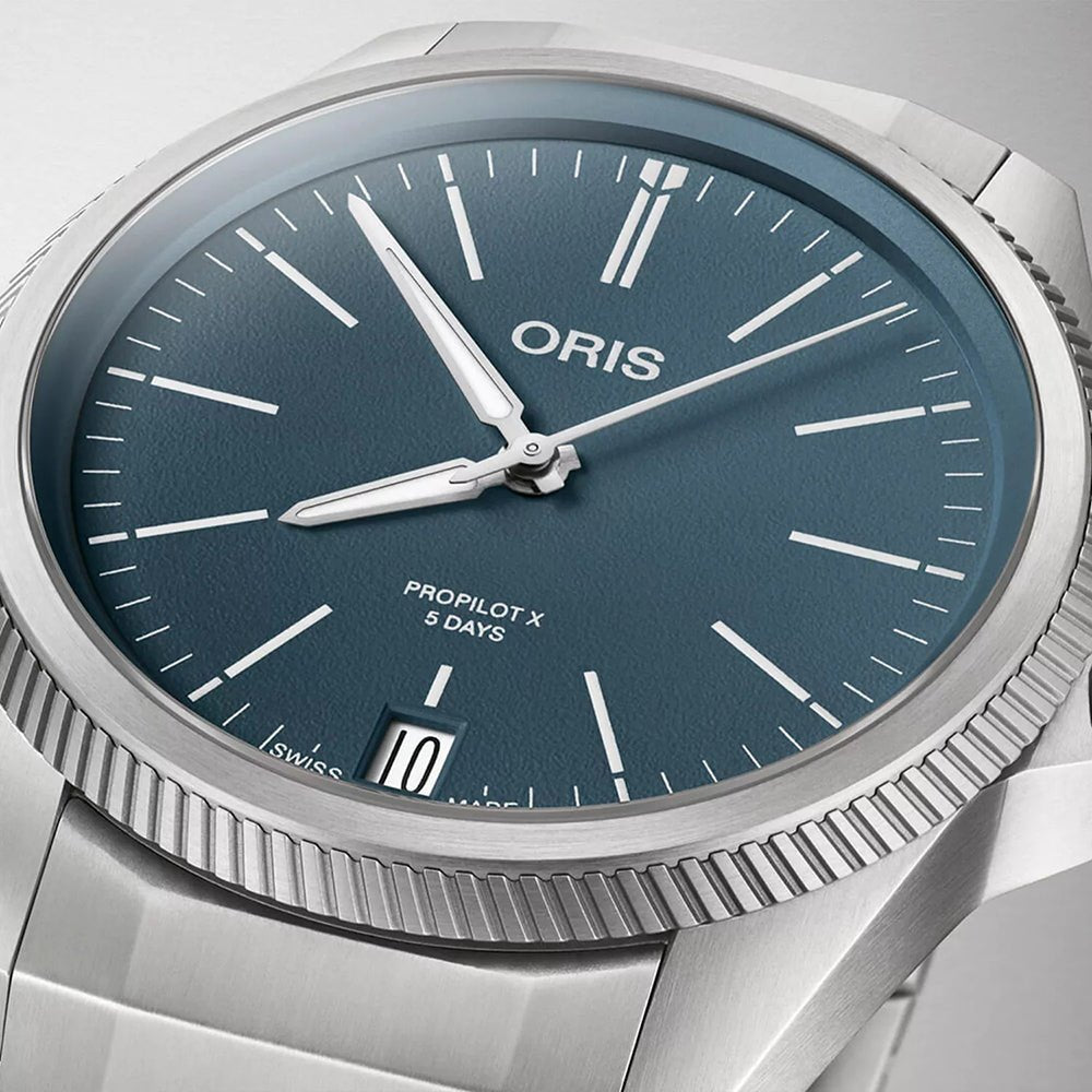 Oris ProPilot X 39mm 01 400 7778 7155 - 07 7 20 01TLC - Starbuy Australia