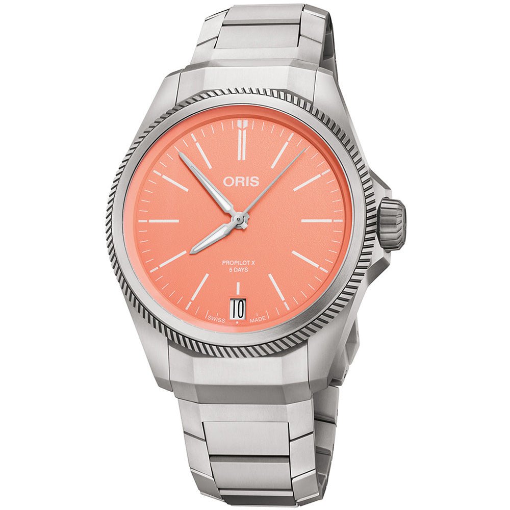 Oris ProPilot X 39mm 01 400 7778 7158 - 07 7 20 01TLC - Starbuy Australia