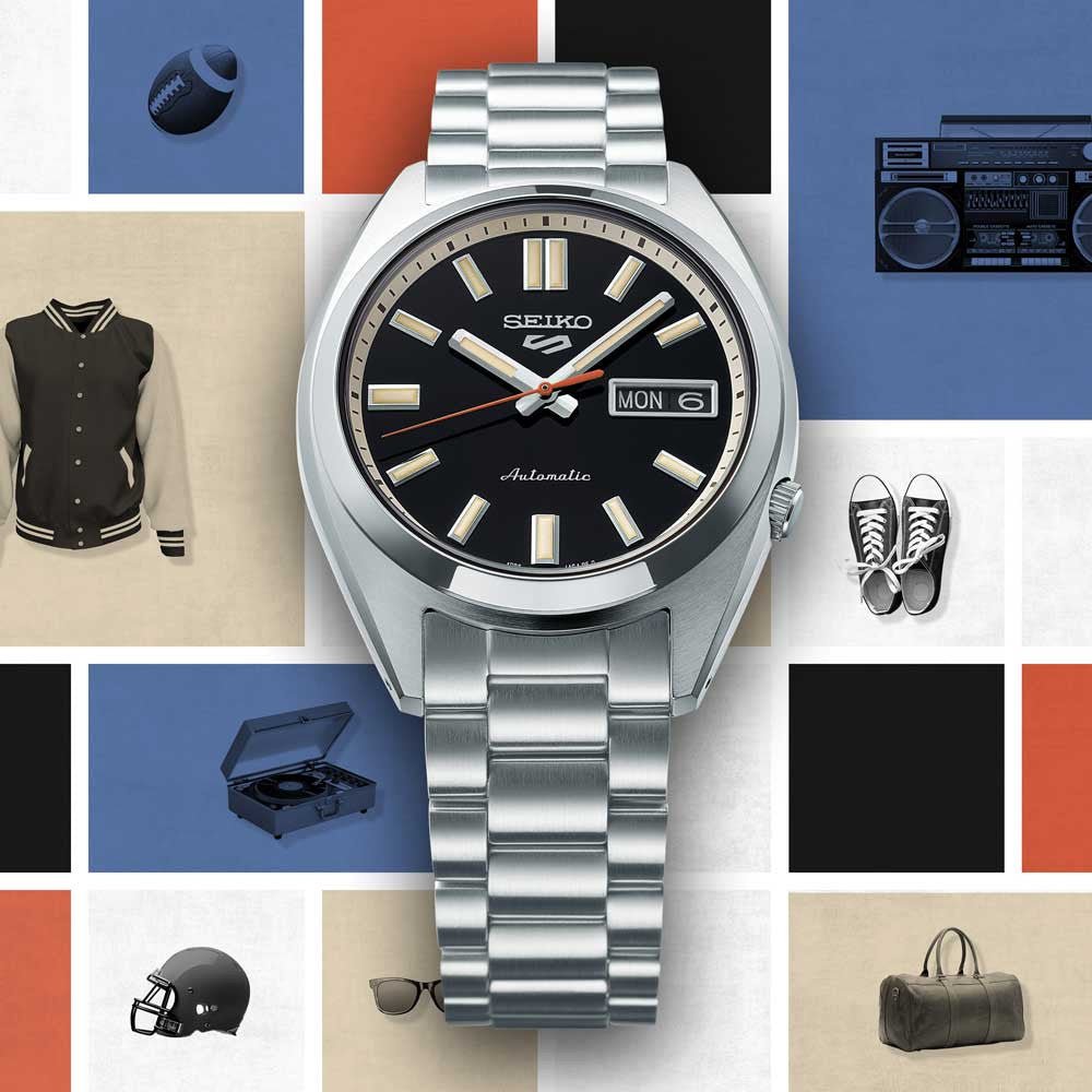 Seiko 5 Sports 37.5mm SRPK89K - Starbuy Australia