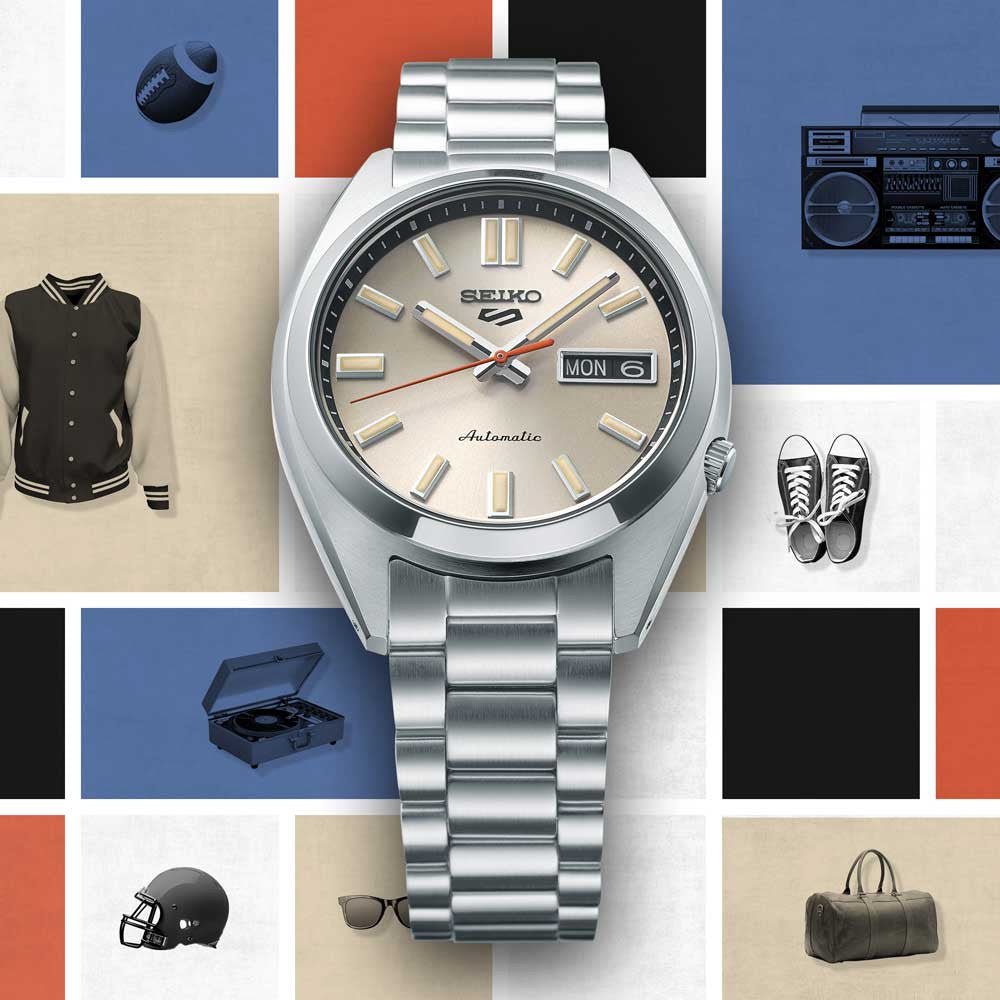 Seiko 5 Sports 37.5mm SRPK91K - Starbuy Australia