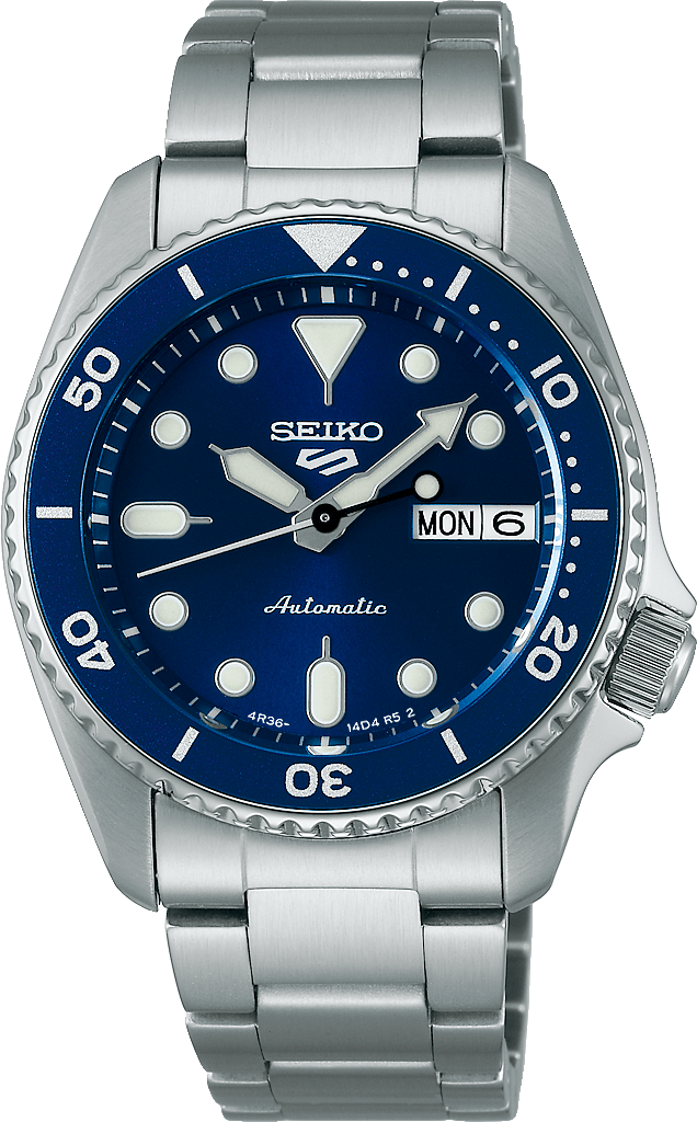Seiko Sports SKX Automatic Blue Dial Mens Watch SRPL77K