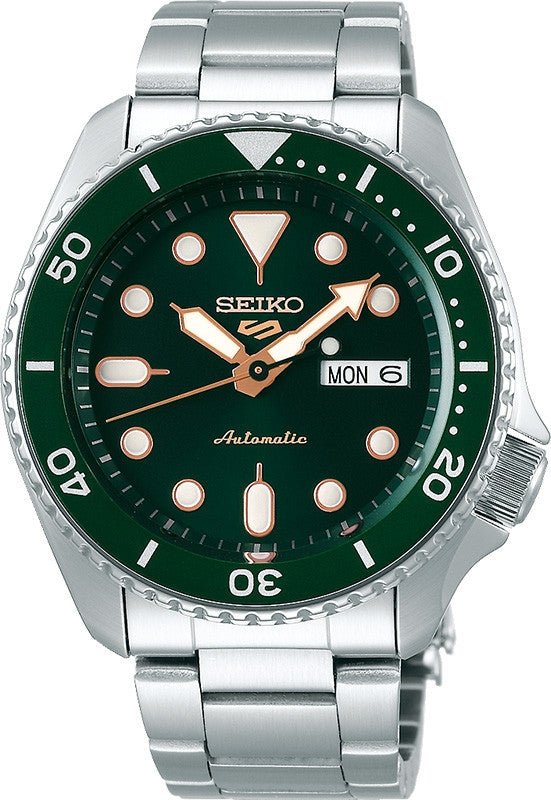 Seiko Sports Automatic Green Dial Watch SRPD63K SRPD63K1