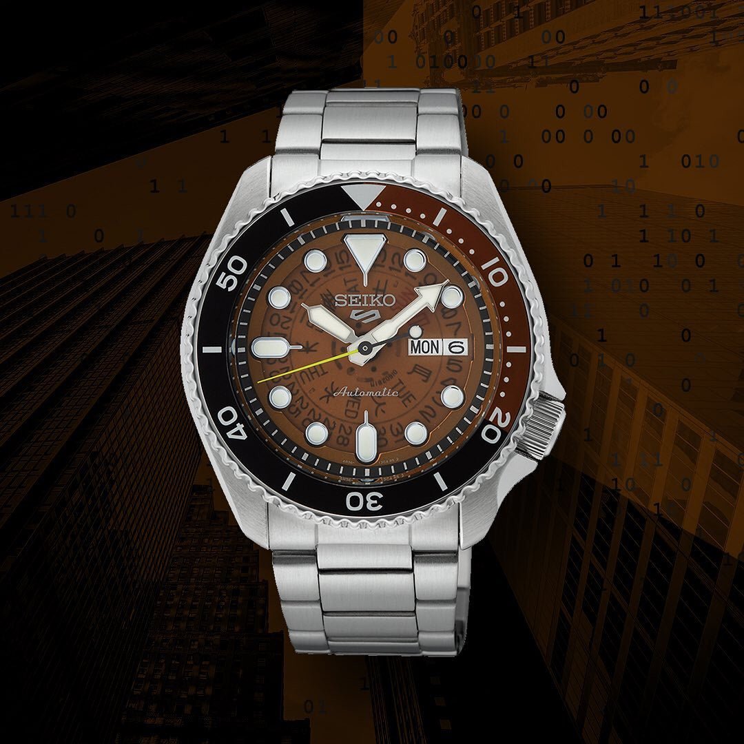 Seiko 5 Sports 42.5mm SRPJ47K - Starbuy Australia