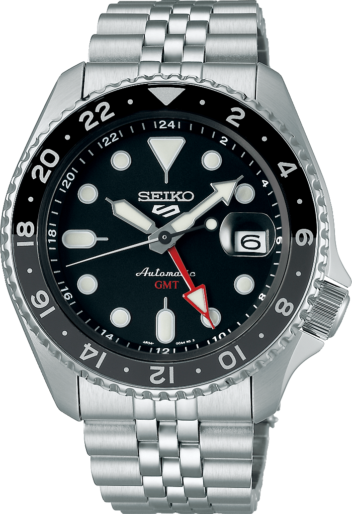 Seiko Sports GMT Black Dial Watch SSK001 SSK001K SSK001K1