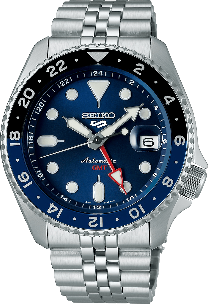 Seiko Sports GMT Blue Dial Watch SSK003 SSK003K SSK003K1
