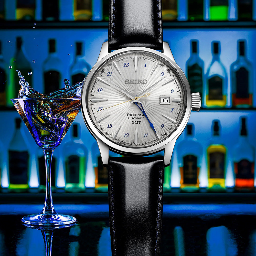 Seiko Presage Cocktail Time GMT 40.5mm SSK049J