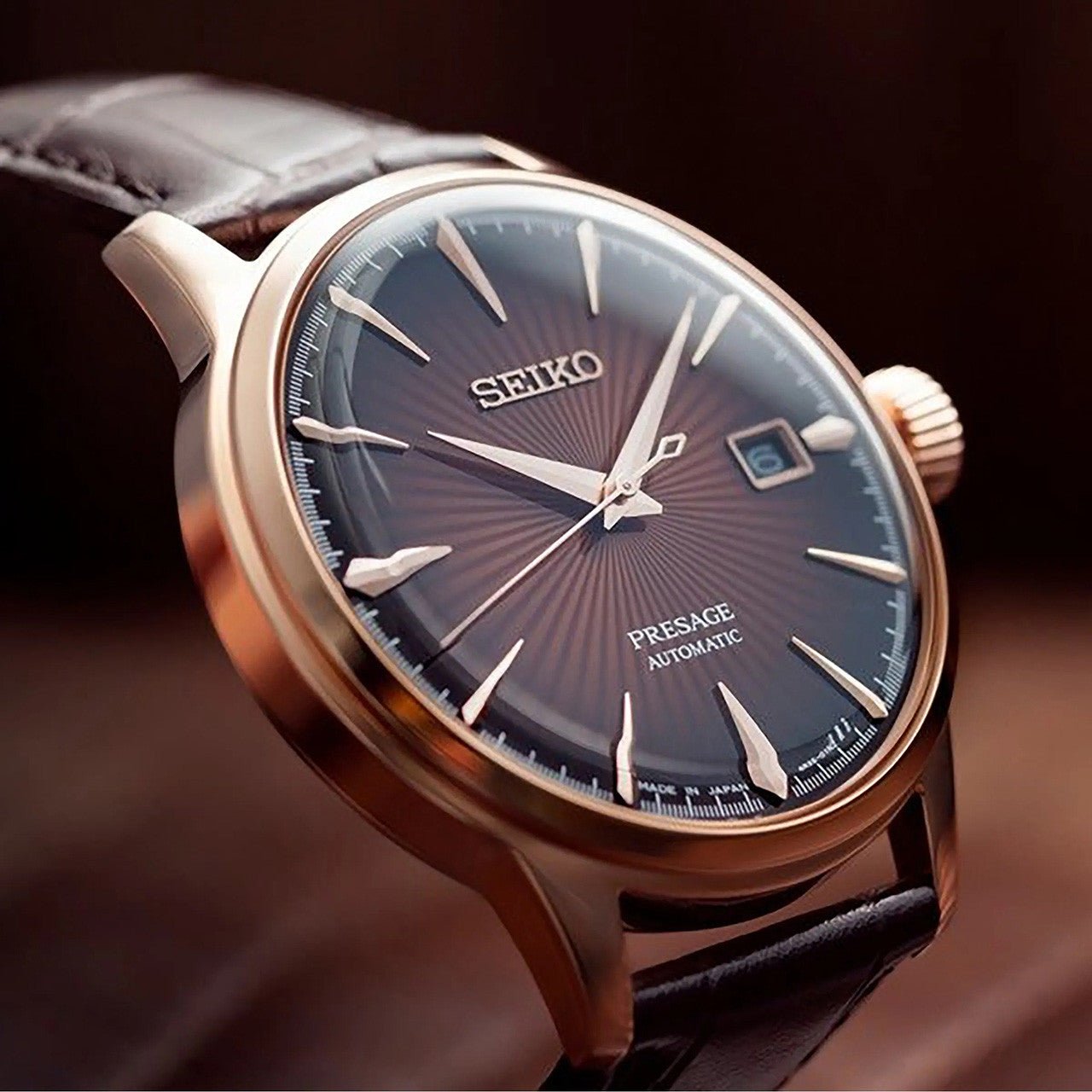 Seiko Presage 40.5mm SRPB46J - Starbuy Australia