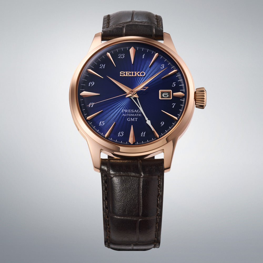 Seiko Presage Cocktail Time GMT 40.5mm HCB005J - Starbuy Australia