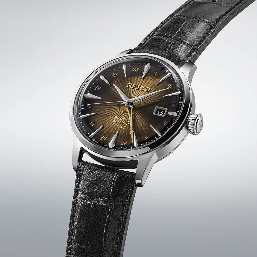 Seiko Presage GMT 40.5mm SSK039J - Starbuy Australia