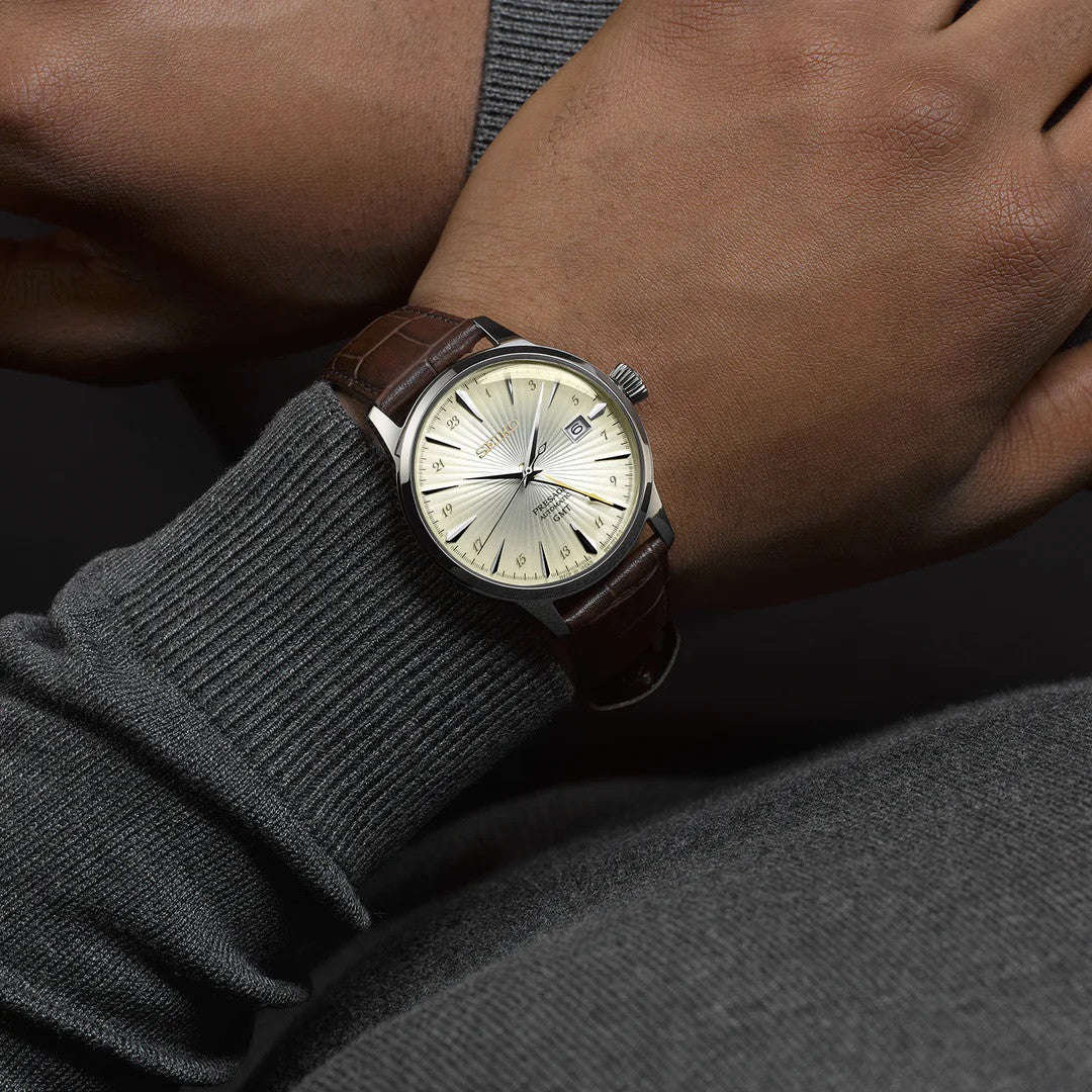 Seiko Presage GMT 40.5mm SSK041J - Starbuy Australia