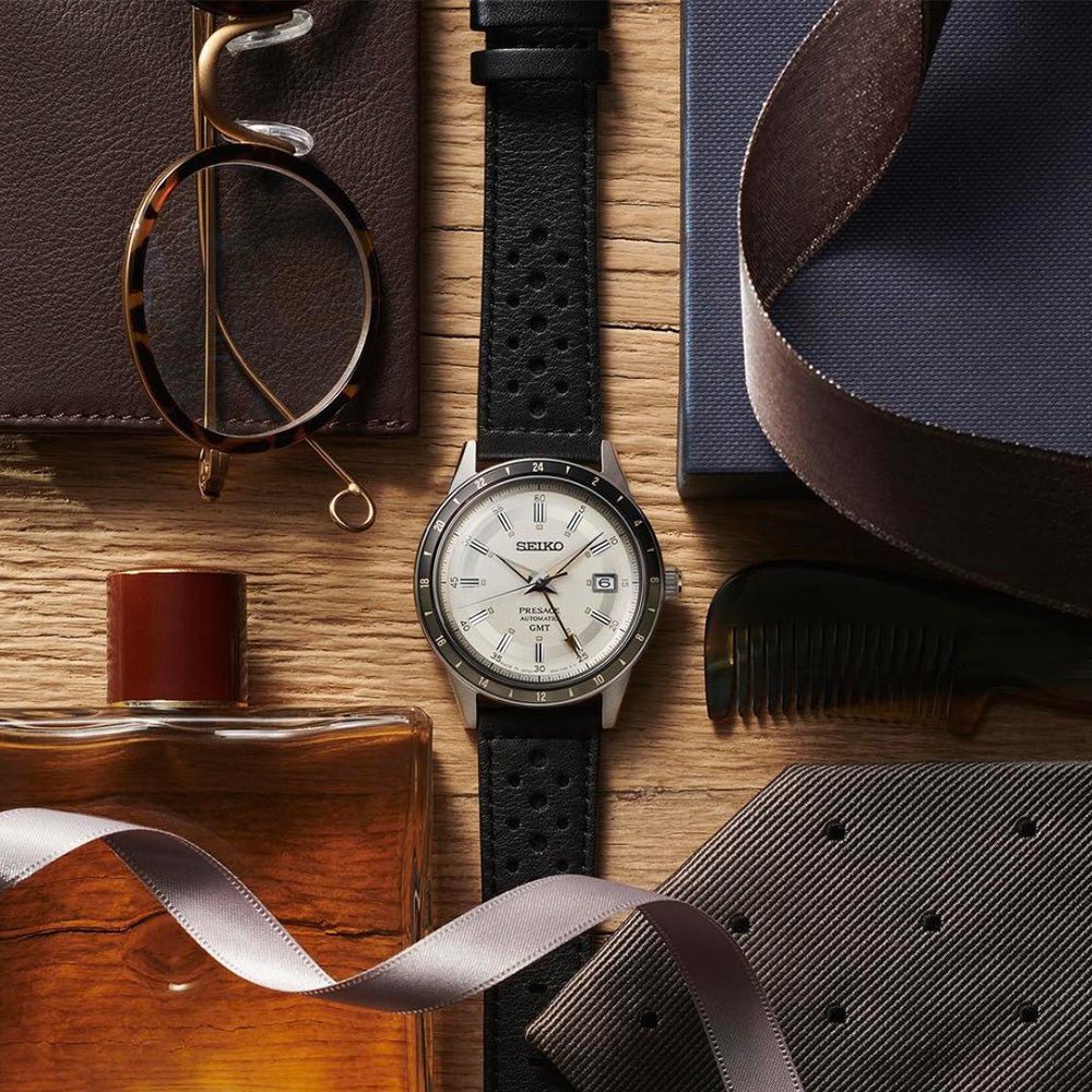 Seiko Presage GMT 40.8mm SSK011J - Starbuy Australia
