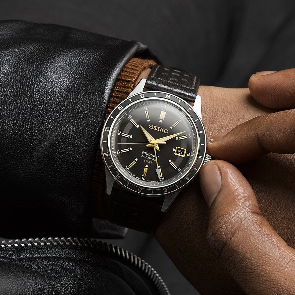 Seiko Presage GMT 40.8mm SSK013J - Starbuy Australia