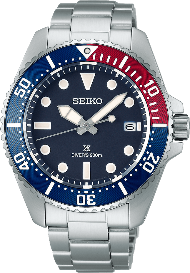Seiko Prospex Solar 200m Mens Dive Watch SNE595 SNE595P