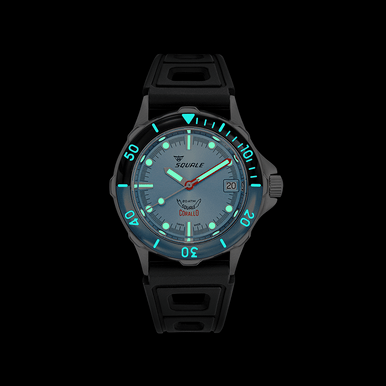 Squale 36.8mm CORALBLBL.RBK - Starbuy Australia