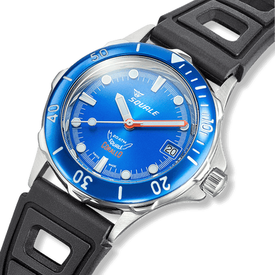 Squale 36.8mm CORALBLBL.RBK - Starbuy Australia