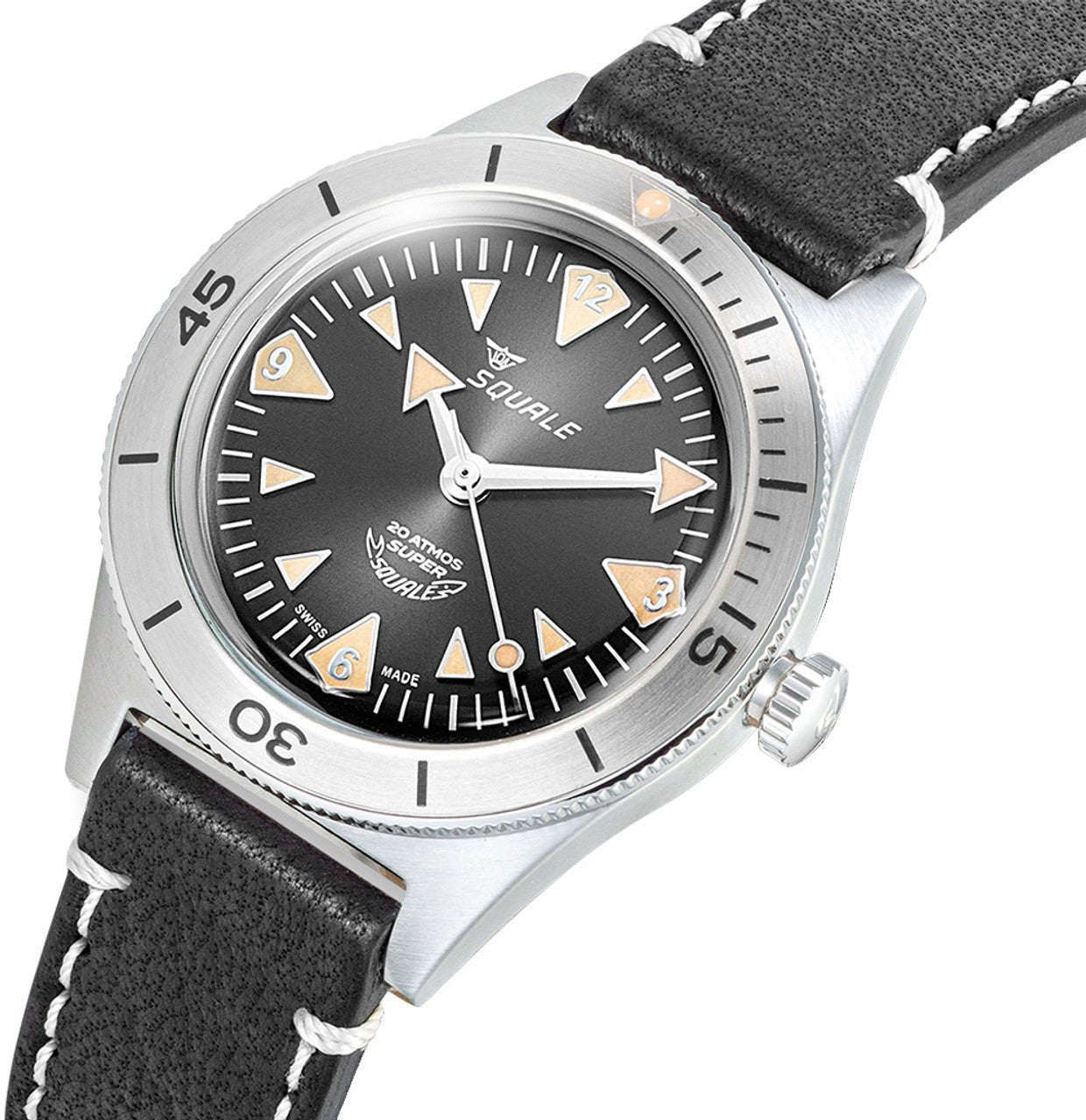 Squale 38mm SUPERSSABK.PN - Starbuy Australia