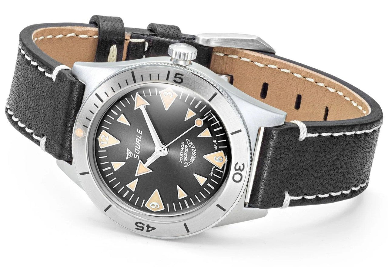 Squale 38mm SUPERSSABK.PN - Starbuy Australia