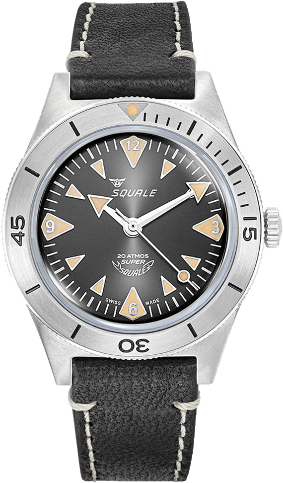 Squale 38mm SUPERSSABK.PN - Starbuy Australia