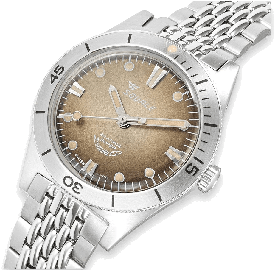 Squale 38mm SUPERSSBW.AC - Starbuy Australia