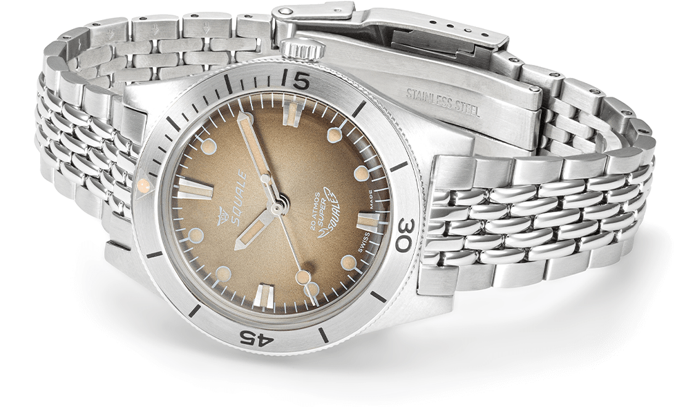 Squale 38mm SUPERSSBW.AC - Starbuy Australia