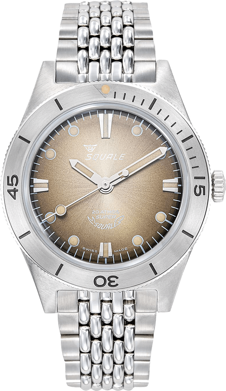 Squale 38mm SUPERSSBW.AC - Starbuy Australia