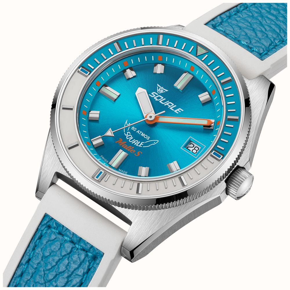 Squale 39.5mm MATICLBWLB.RLWLB - Starbuy Australia