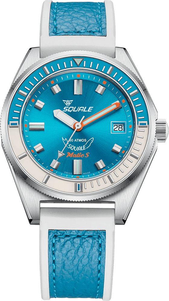 Squale 39.5mm MATICLBWLB.RLWLB - Starbuy Australia