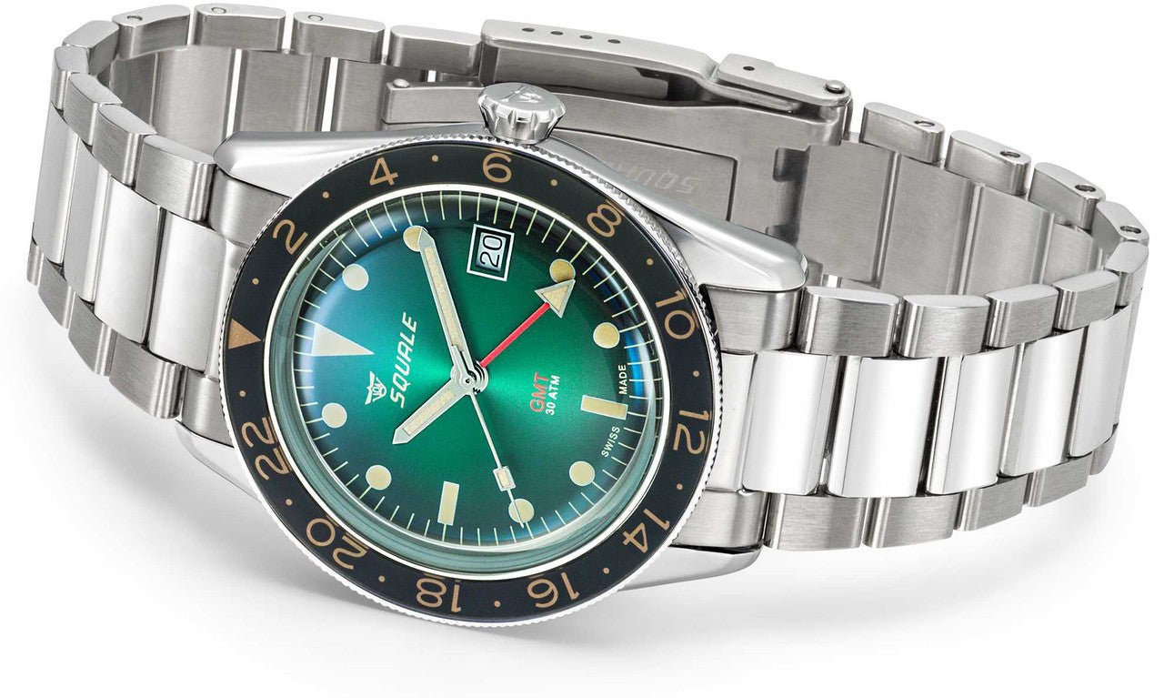 Squale 40.5mm SUB - 39GMGR.BR22 - Starbuy Australia