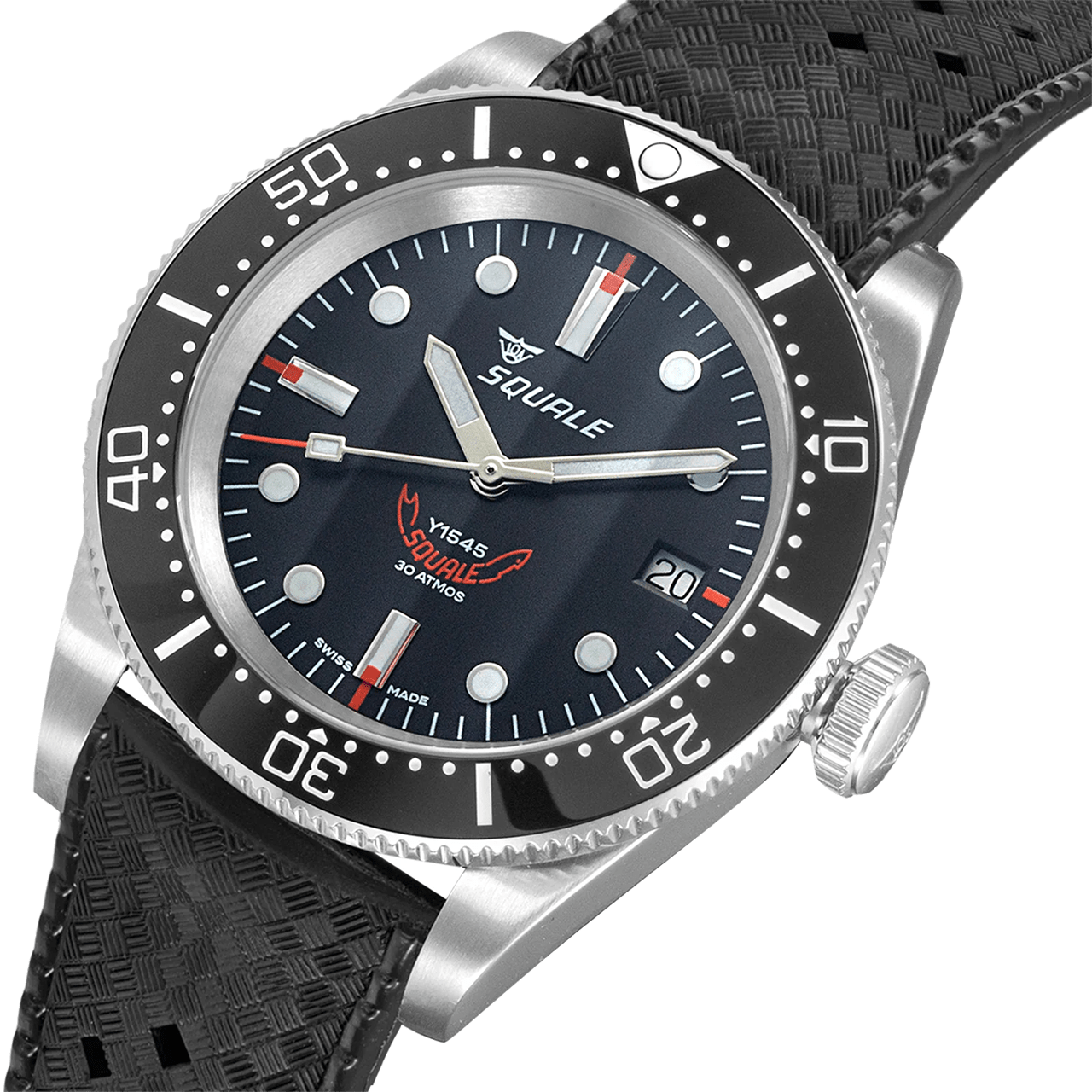 Squale 40mm 1545BKBKC.HT - Starbuy Australia