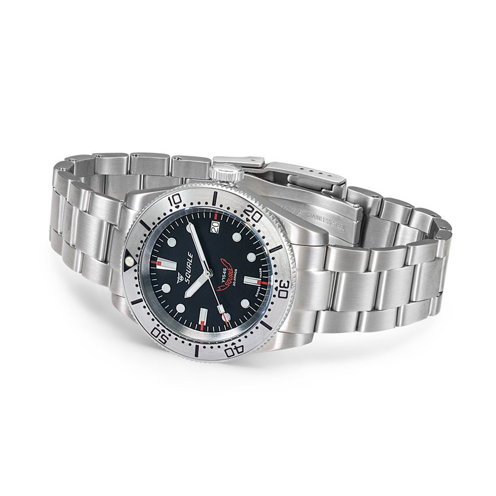 Squale 40mm 1545SSBK.AC - Starbuy Australia
