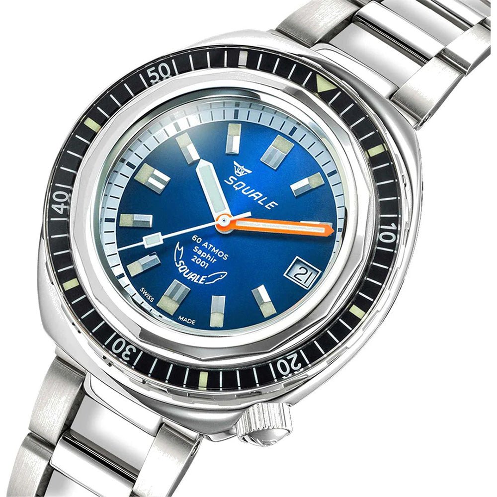 Squale 40mm 2001BLBL.AC - Starbuy Australia