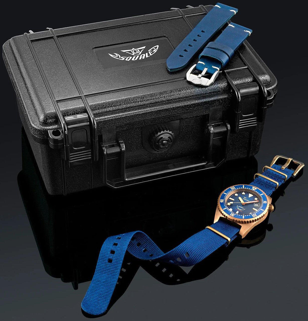 Squale 42mm 1521BRONBL.NB20 - Starbuy Australia