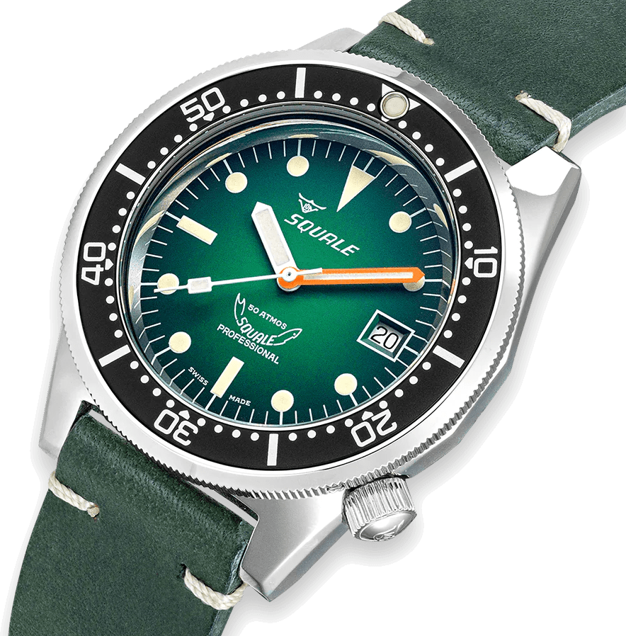Squale 42mm 1521PROFGR.PVE - Starbuy Australia