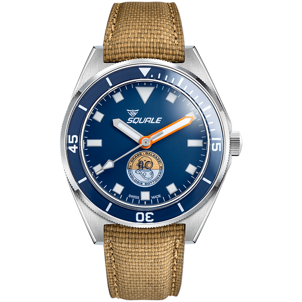 Squale Galeazzi Artiglio 39.5mm VONDSSGZBL.MI - Starbuy Australia