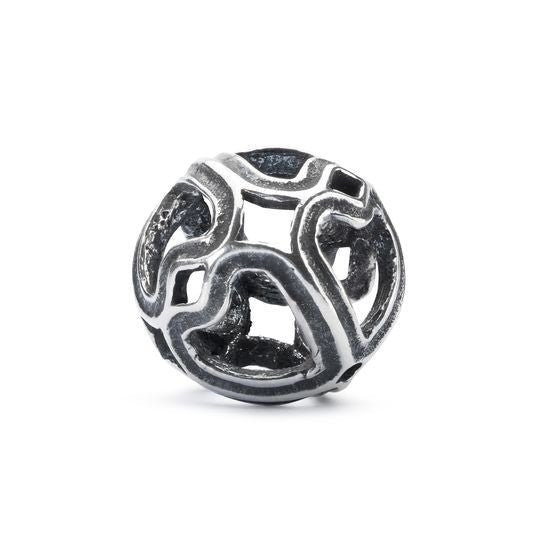 Trollbeads zilveren ketting met zwarte onyx | Mostert Juweliers