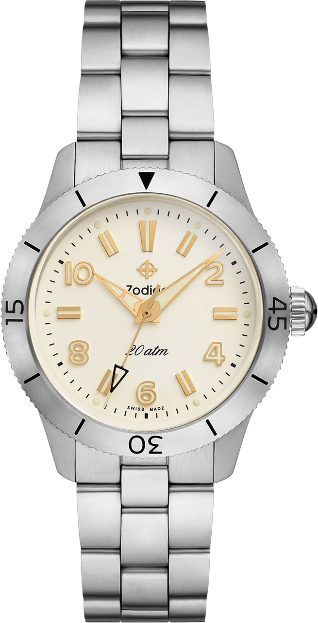 Zodiac Super Sea Wolf Automatic Mens Swiss Watch ZO0002