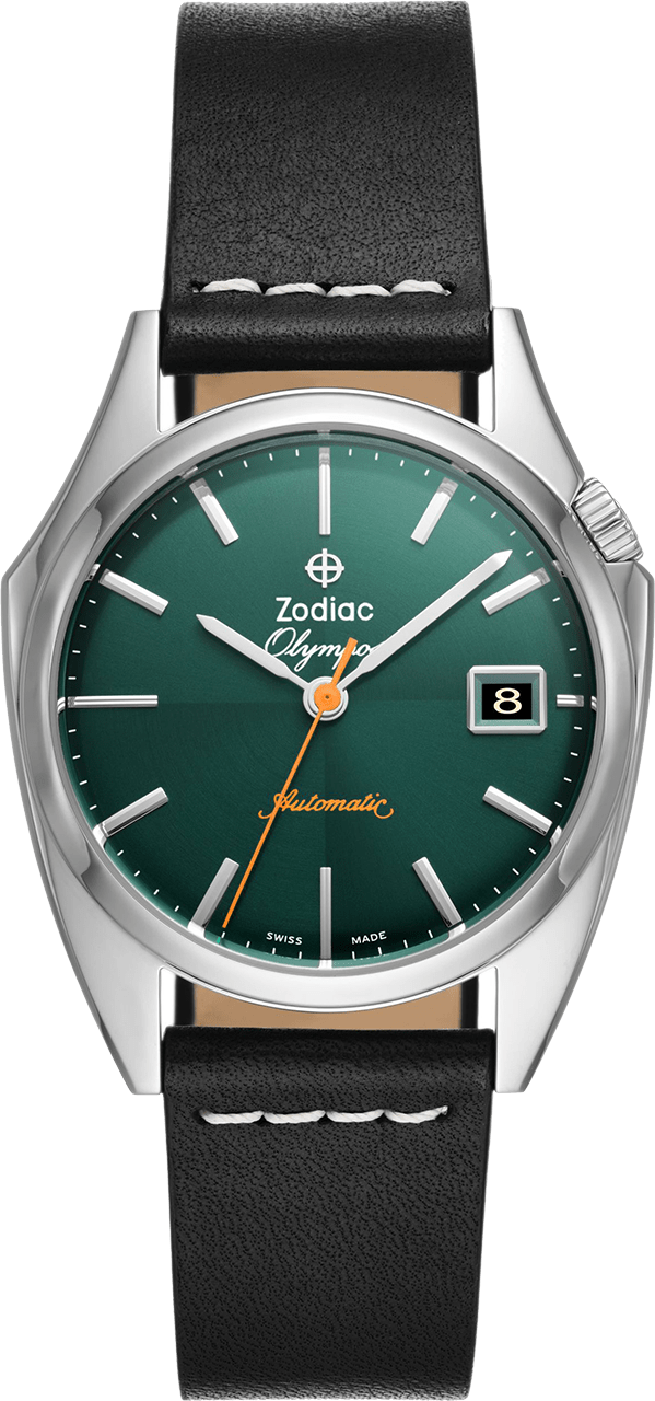 Zodiac Olympos Automatic Mens Swiss Field Watch ZO9714