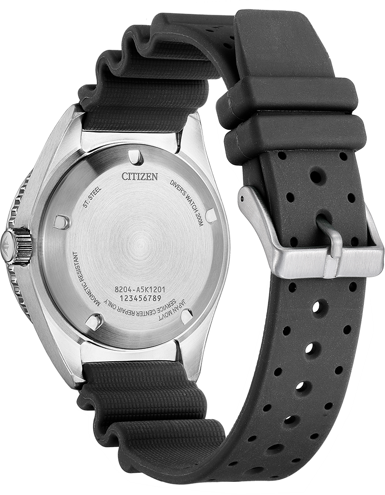 citizen mechanical automatic mens 200m divers ny0129-07l