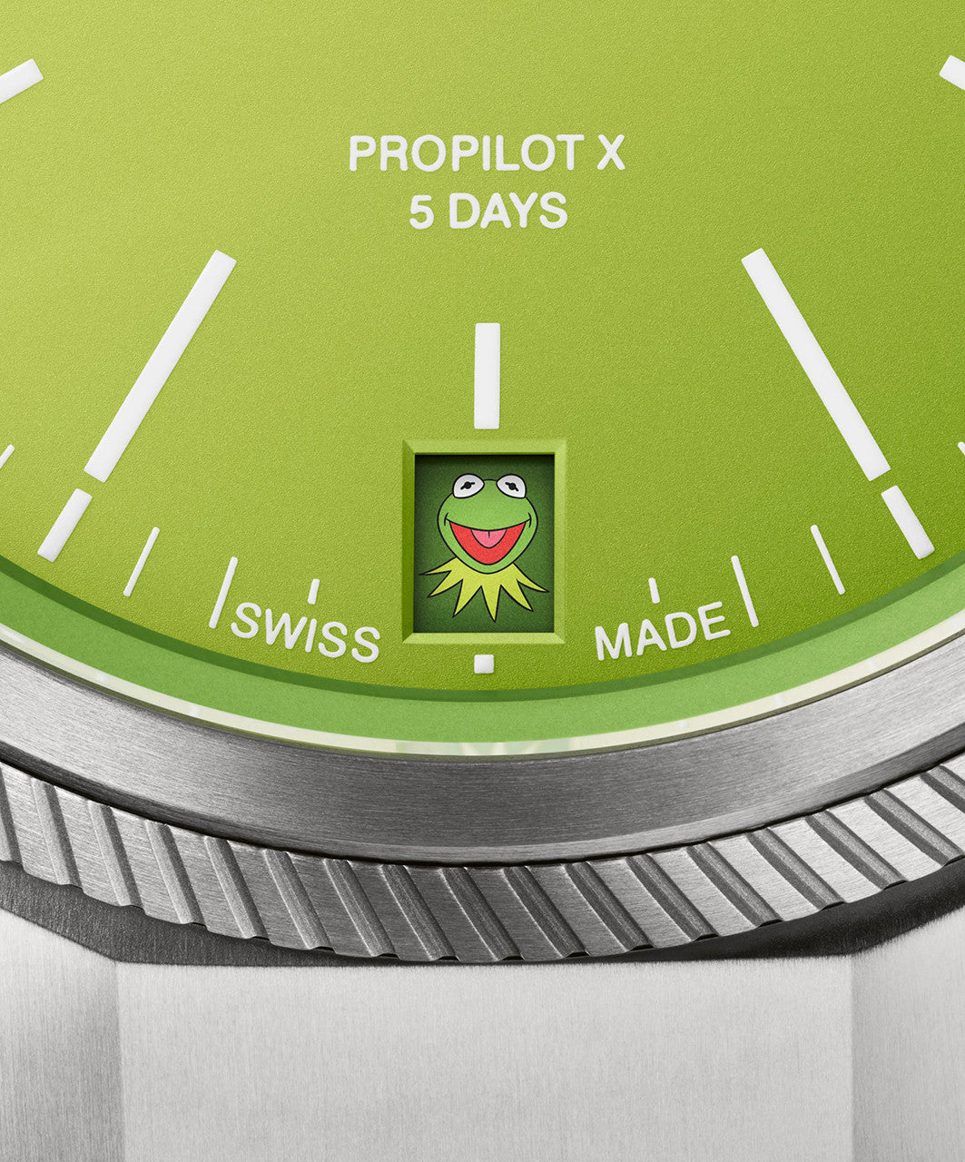 oris porpilot x kermit edition 01 400 7778 7157-set