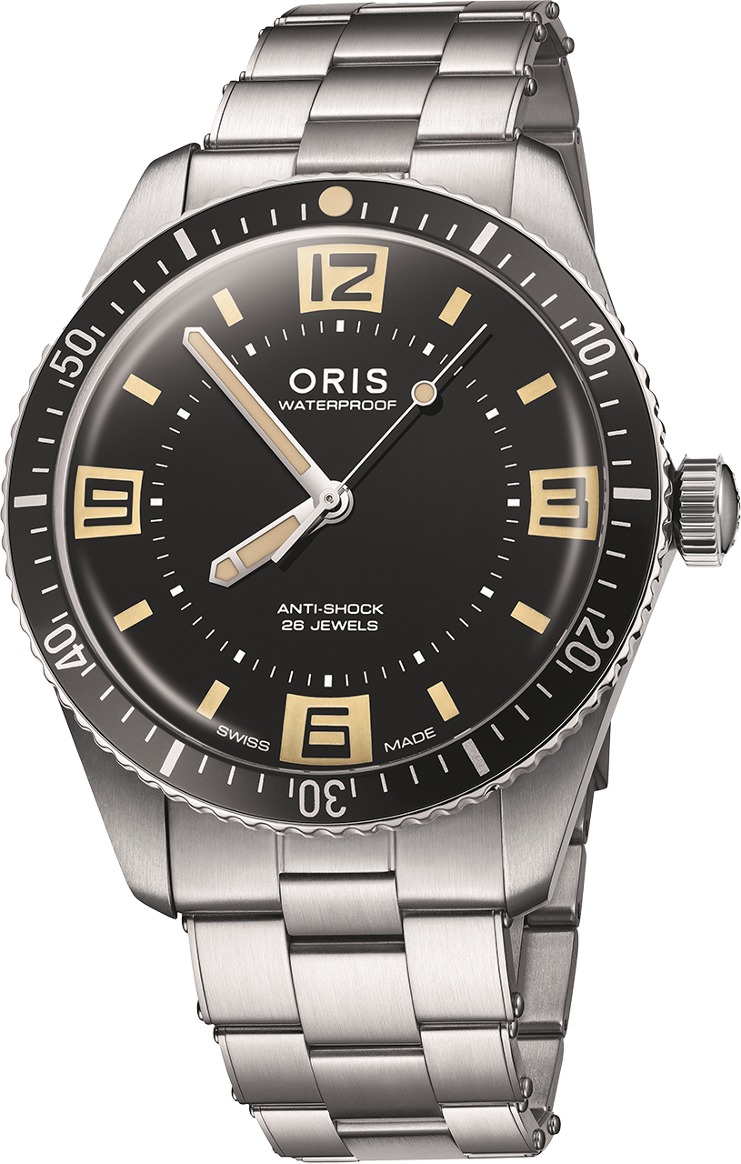 oris divers 60th anniversary edition 40mm mens automatic watch 01 733 7772 4034-set