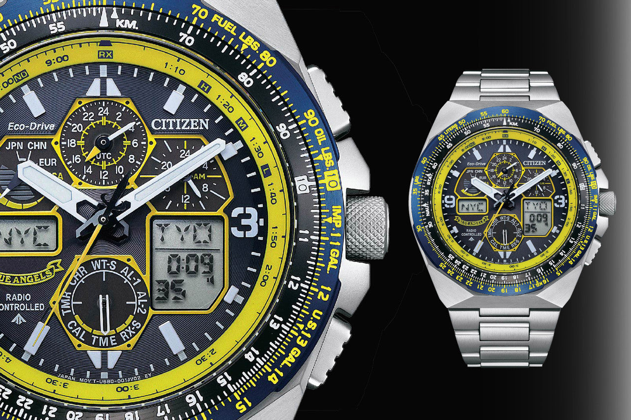 citizen promaster mens solar power blue angels watch jy8125-54l