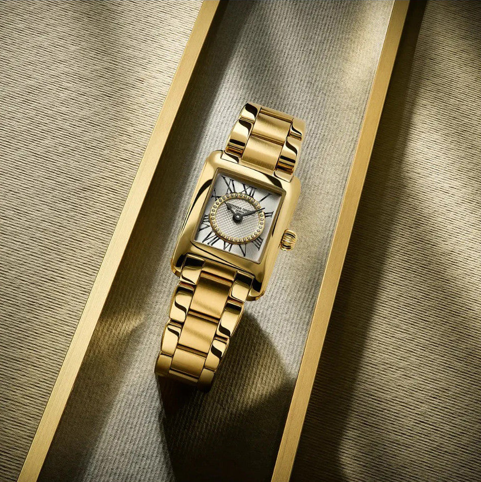 frederique constant ladies diamond set quartz watch fc-200mcdc25b